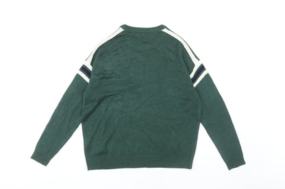 Womens UK Size S Pull & Bear Green Jumper Jumper