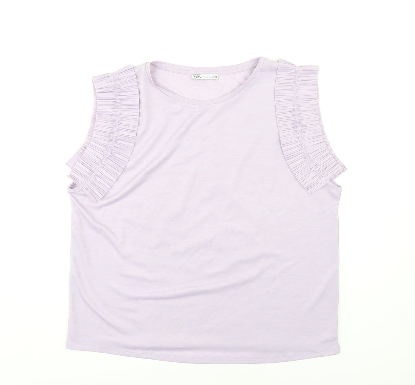 Womens UK Size XL Zara Purple  T-Shirt