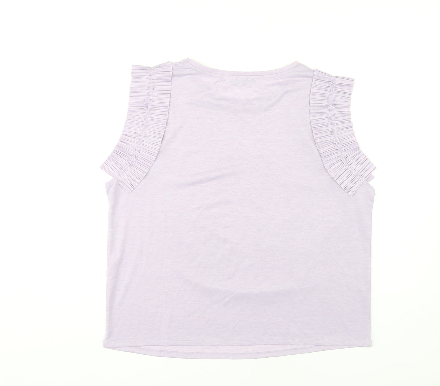 Womens UK Size XL Zara Purple  T-Shirt