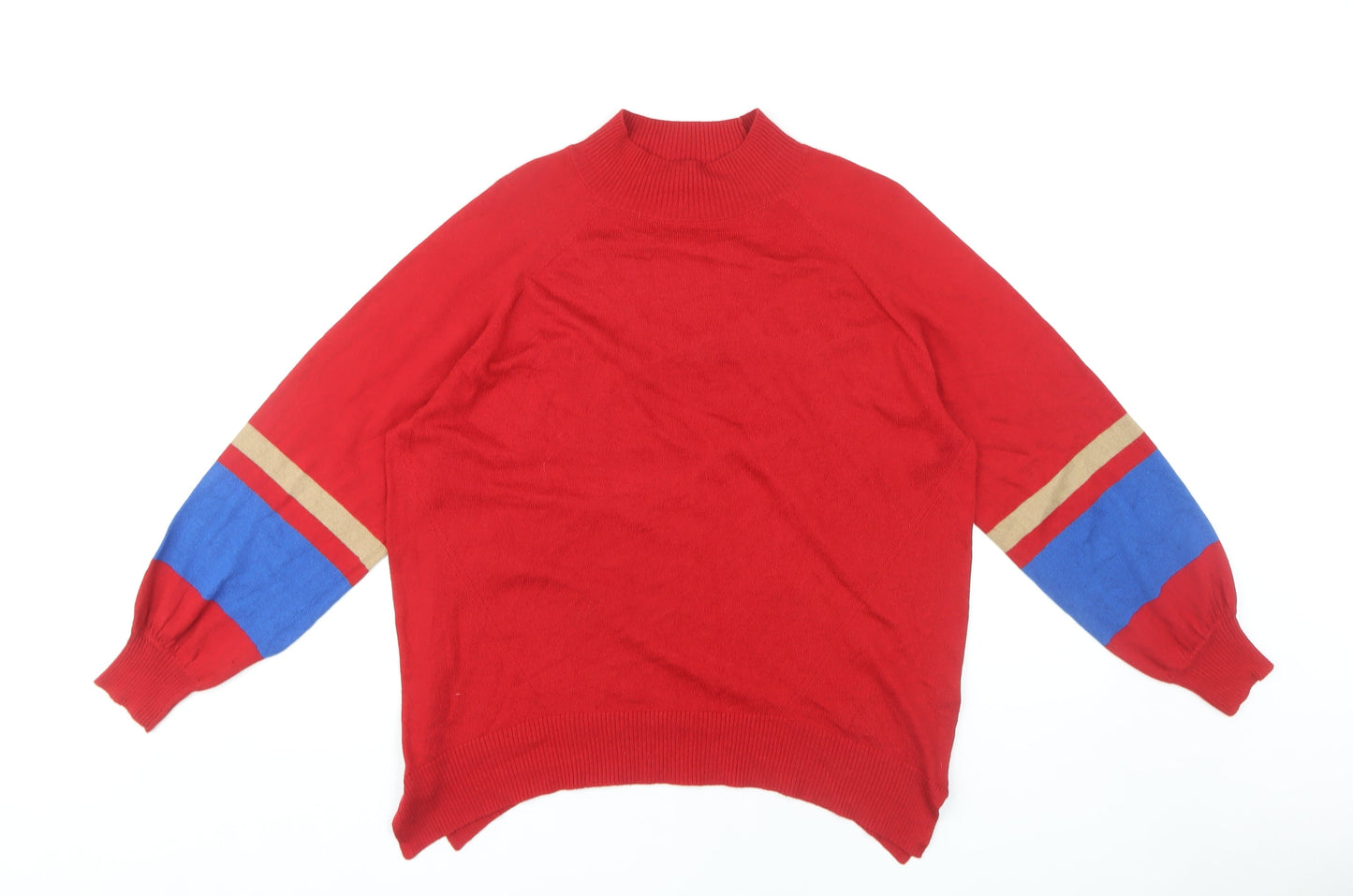 Womens UK Size M NEXT Red Pullover Jumper