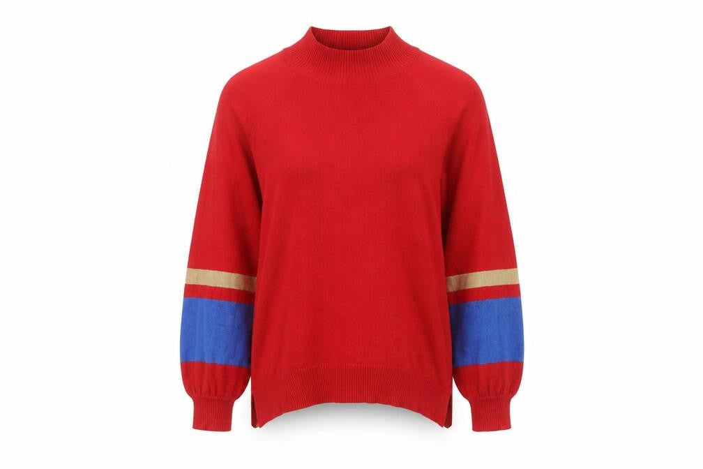 Womens UK Size M NEXT Red Pullover Jumper