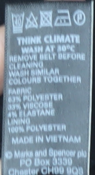 Marks and Spencer Women's Black Jumpsuit Size 16