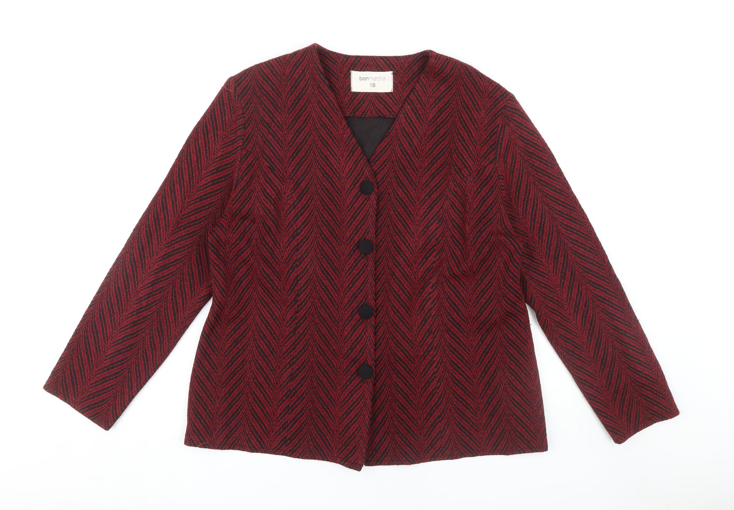 Womens UK Size 18 Bonmarché Red