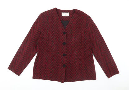 Womens UK Size 18 Bonmarché Red