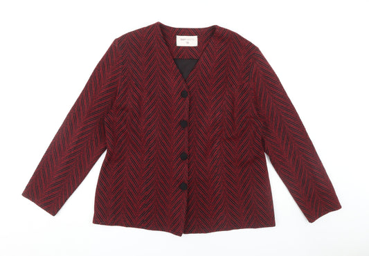 Womens UK Size 18 Bonmarché Red