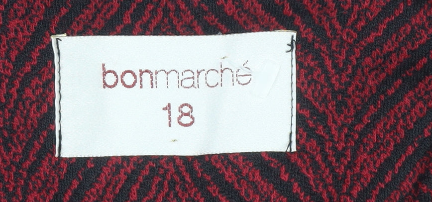 Womens UK Size 18 Bonmarché Red