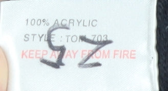 Tom Hagan XL Men's Black V-Neck Pullover Jumper