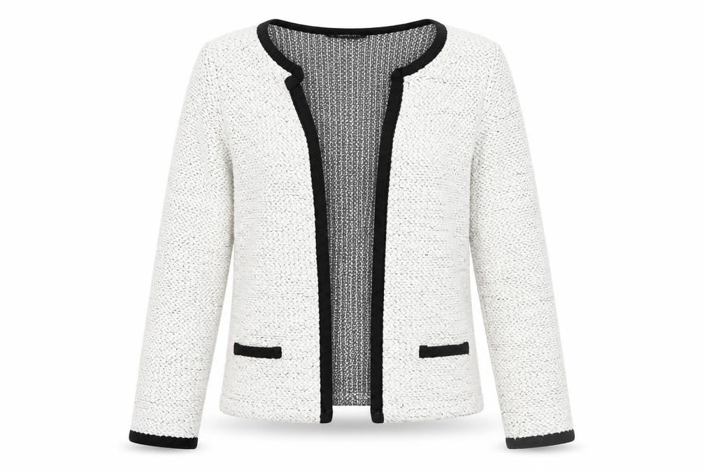 Womens UK Size S Zara White Basic Jacket