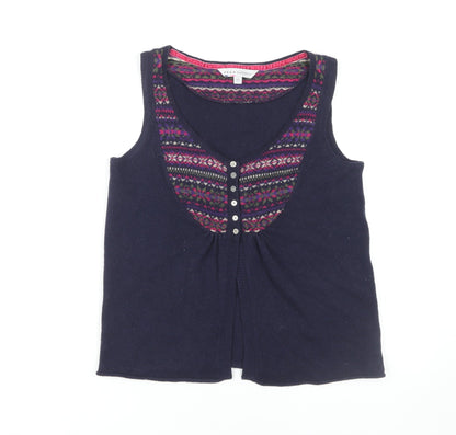 Crew Clothing Co. Women's Multicoloured Vest Size 12