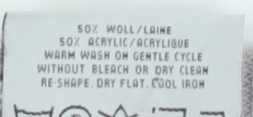 Gabicci Men's Grey 2XL V-Neck Pullover Jumper