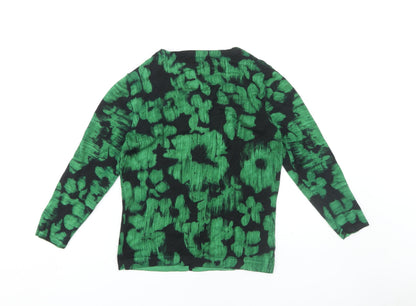 Womens UK Size XS Precis Green Cardigan Jumper