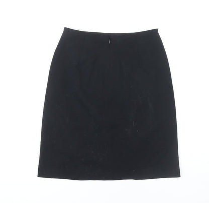 Marks and Spencer Women's Black Pencil Skirt Size 8