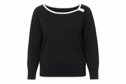 Womens UK Size 12 Marks and Spencer Black Pullover Jumper