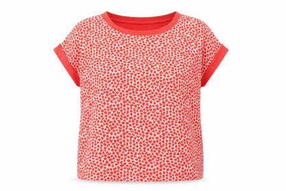 Womens UK Size 12 NEXT Red Basic T-Shirt