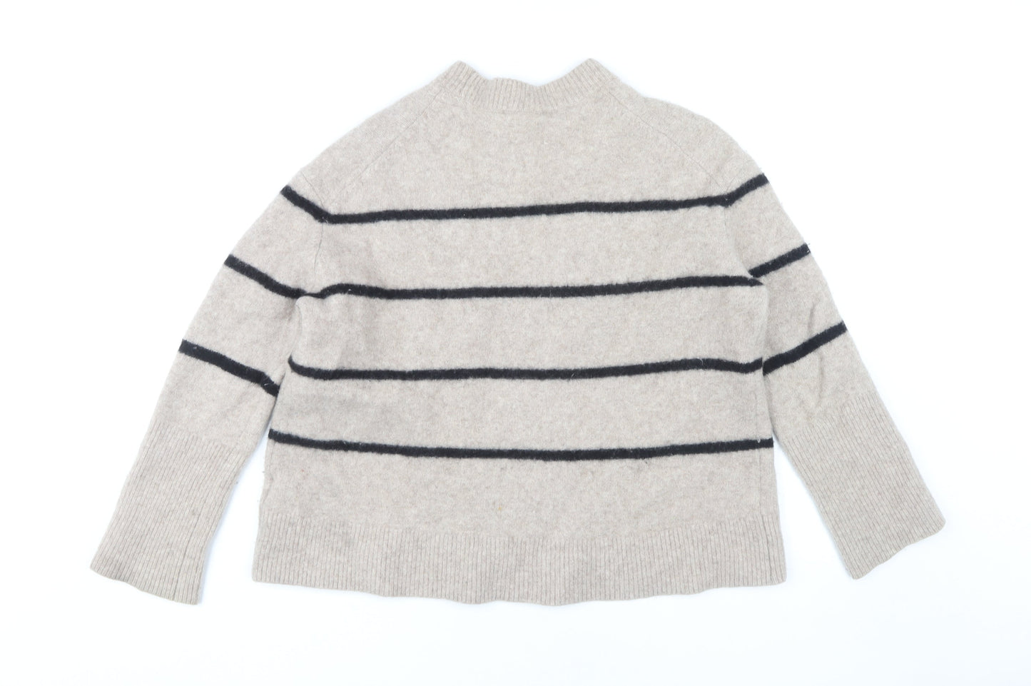 Stockholm Atelier Beige Striped Women’s Jumper Size S
