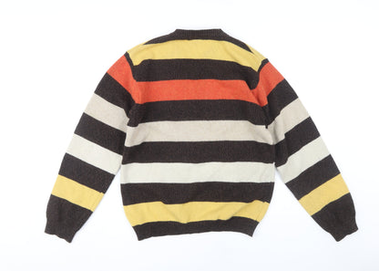 Indian Terrain Men’s Multicoloured Wool Pullover S