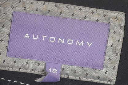 Autonomy Women's Black Blazer Size 18