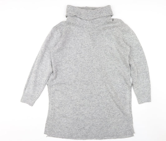 Womens UK Size M Wallis Grey Pullover Jumper