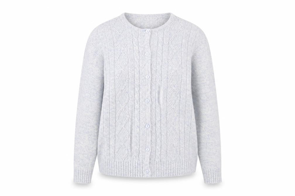 Womens UK Size XL Honor Millburn Blue Cardigan Jumper
