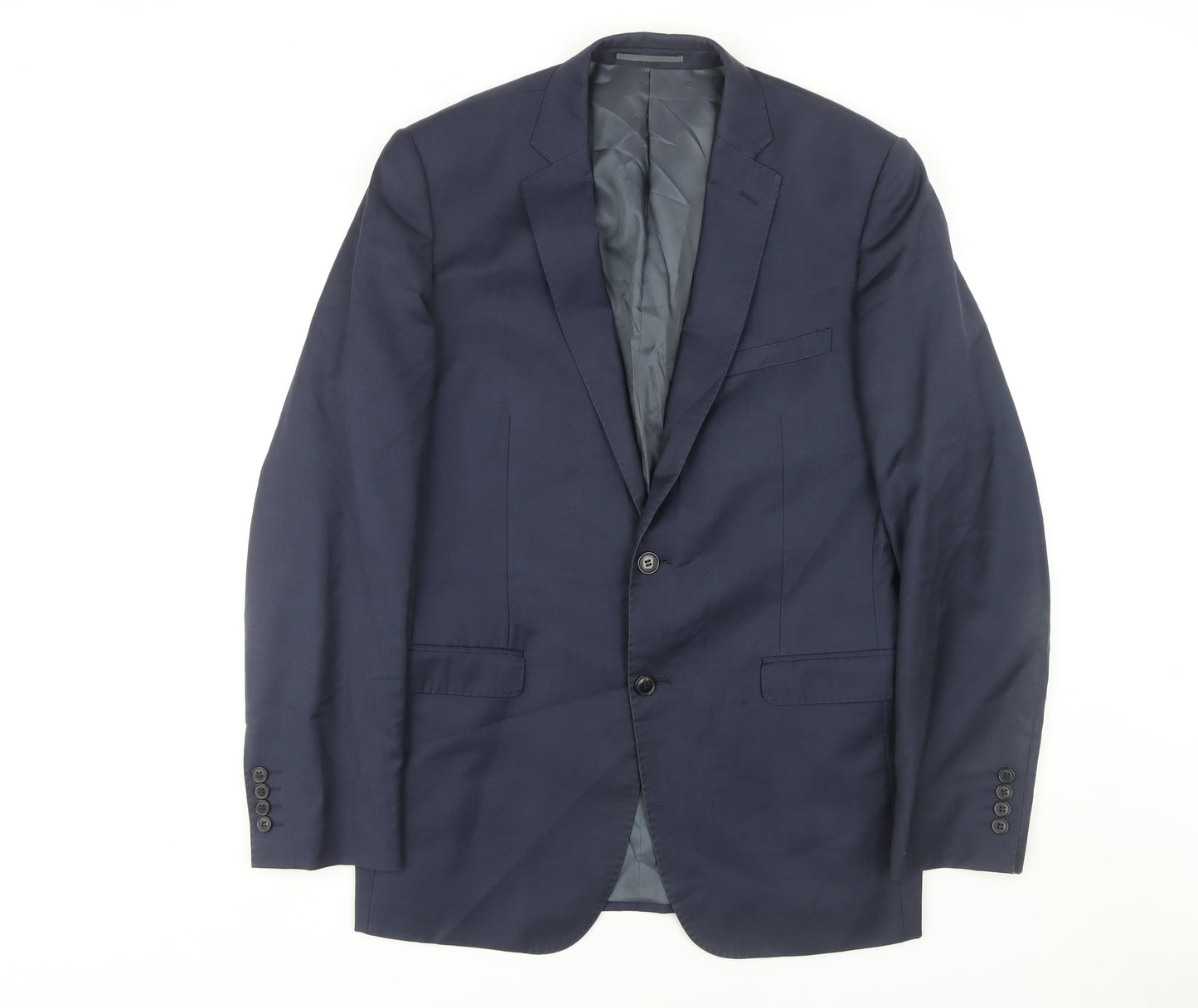 Mens UK Size 40 Moss 1851 Regular Blue Suit Jacket