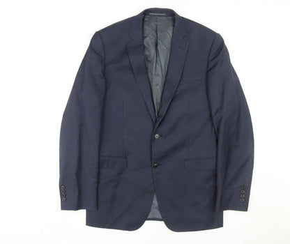Mens UK Size 40 Moss 1851 Regular Blue Suit Jacket
