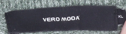 Womens UK Size XL VERO MODA Grey Pullover Jumper