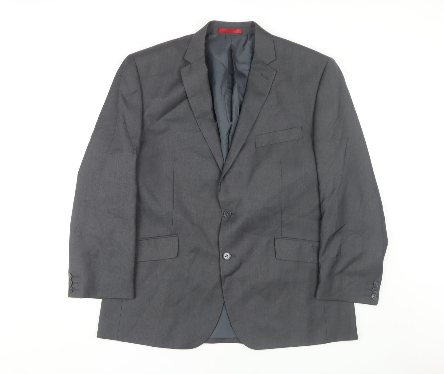 Mens UK Size 44 Burton Regular Grey Suit Jacket