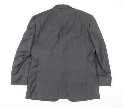 Mens UK Size 44 Burton Regular Grey Suit Jacket