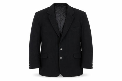 Mens UK Size 42 Classic Regular Black Suit Jacket