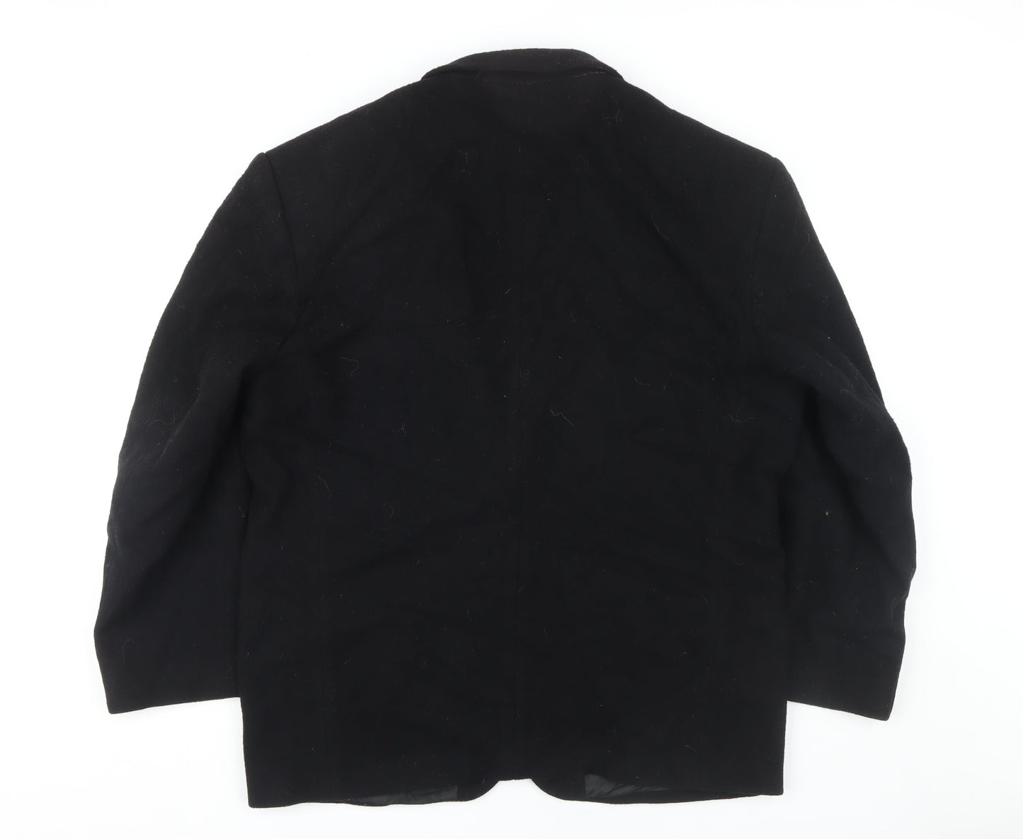 Mens UK Size 42 Classic Regular Black Suit Jacket