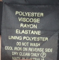 Portmans Women's Black Blazer - Size 8