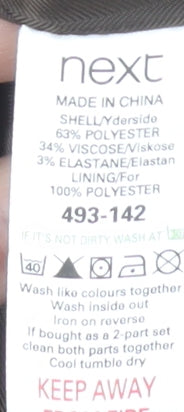 Next Women's Grey Suit Jacket Size 16 Regular