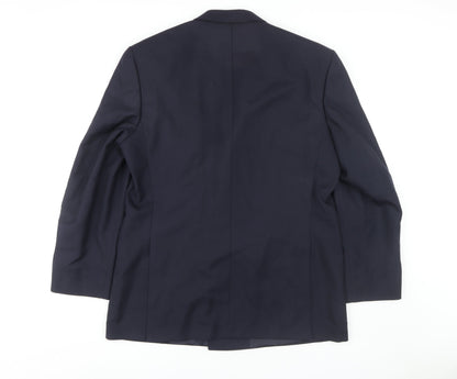 Mens UK Size 44 Bäumler Regular Blue Suit Jacket