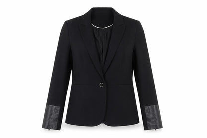 Womens UK Size 8 Jasper Conran Black Basic Jacket