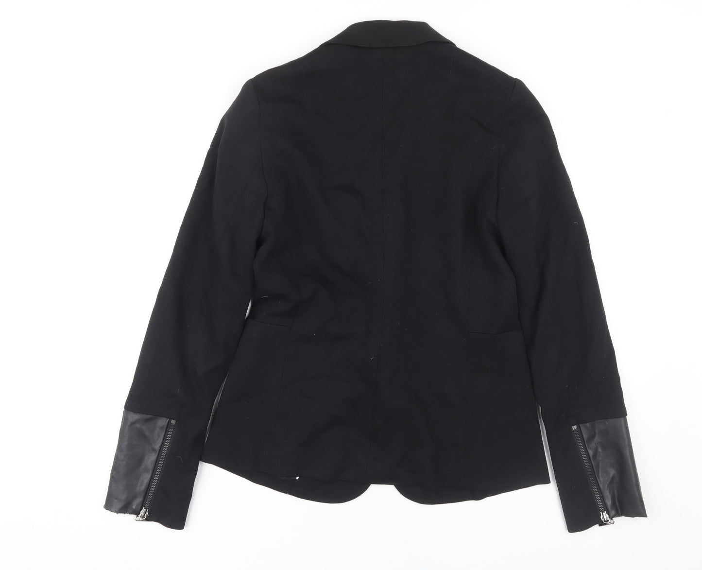 Womens UK Size 8 Jasper Conran Black Basic Jacket