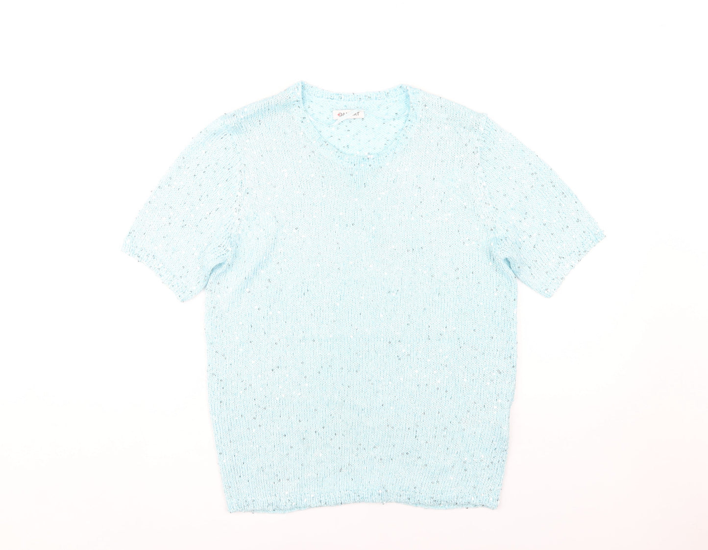 Womens UK Size 10-12 Damart Blue  T-Shirt