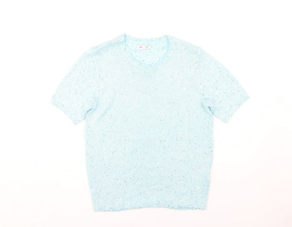 Womens UK Size 10-12 Damart Blue  T-Shirt