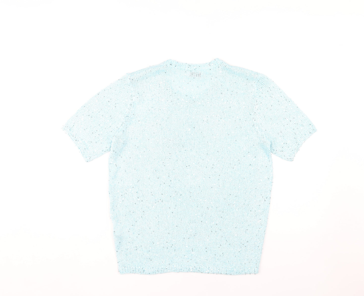 Womens UK Size 10-12 Damart Blue  T-Shirt