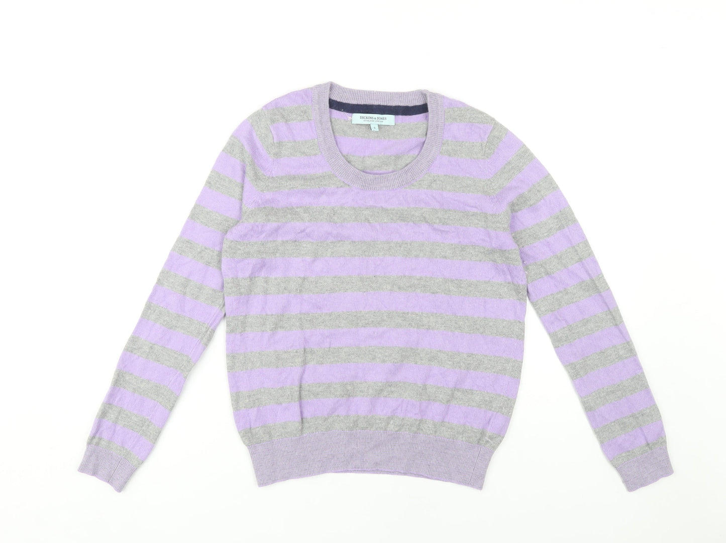 Womens UK Size S Dickins & Jones Multicoloured Pullover Jumper