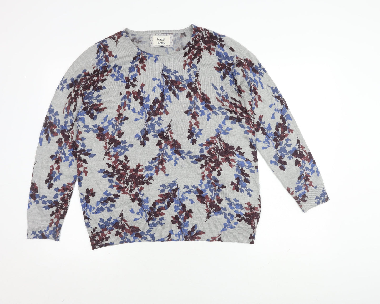 Womens UK Size 14 Maine New England Multicoloured  Jumper