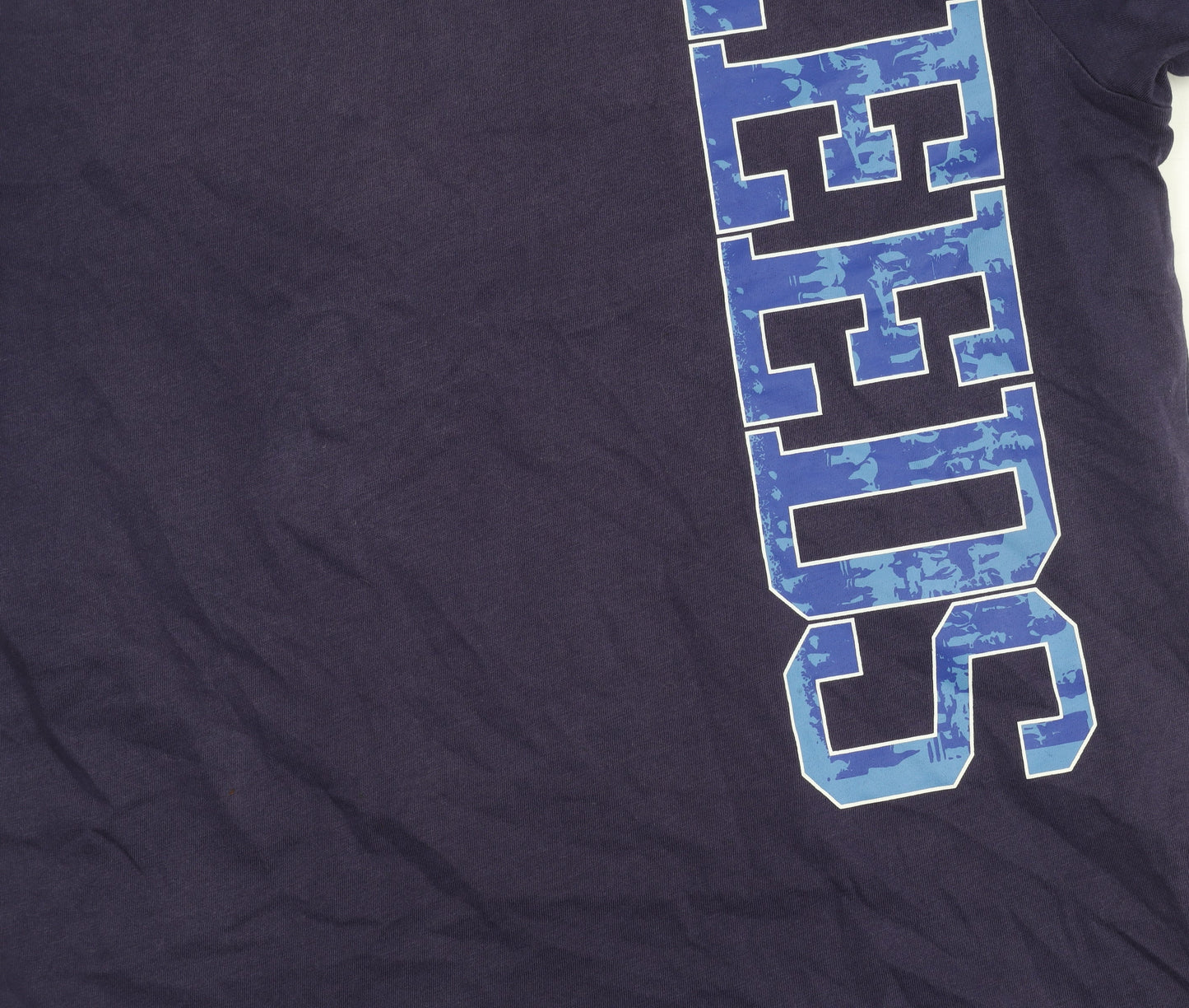 Kappa Men's Blue Graphic Print T-Shirt Medium