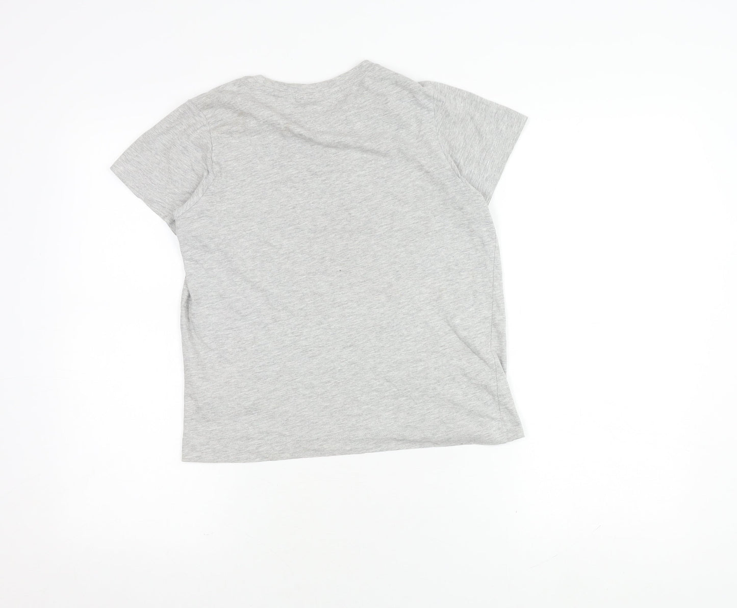 Slazenger Boys Grey T-Shirt, 11-12 Years, Casual, Short Sleeve