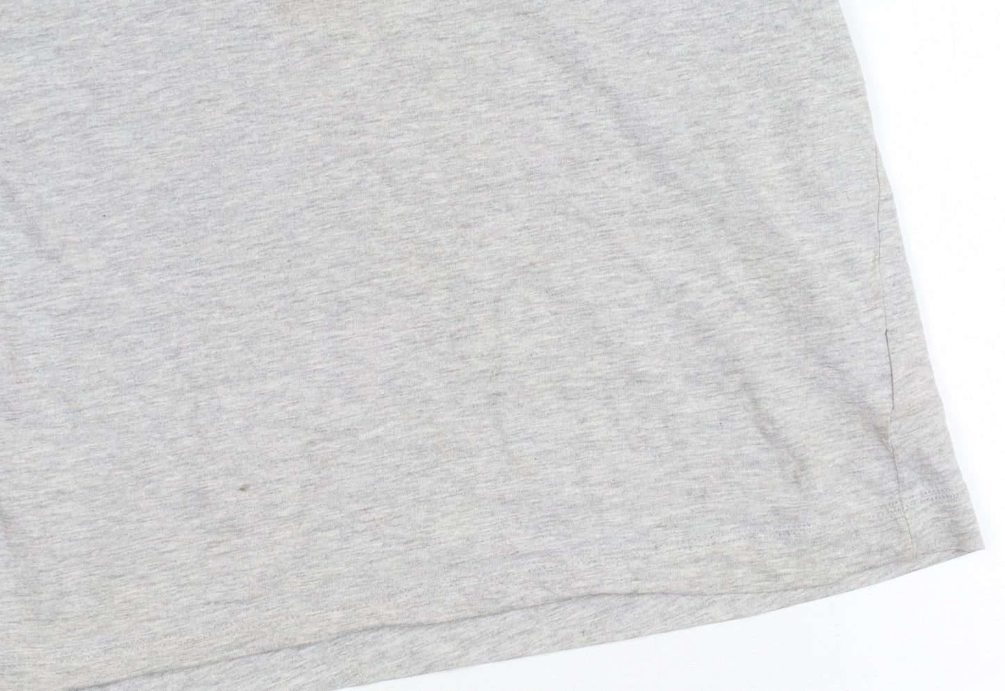 Slazenger Boys Grey T-Shirt, 11-12 Years, Casual, Short Sleeve