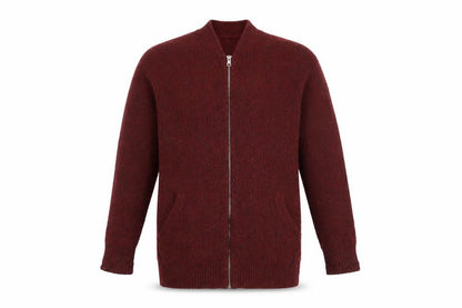 Mens UK Size XS Levi's Red Full Zip Jumper