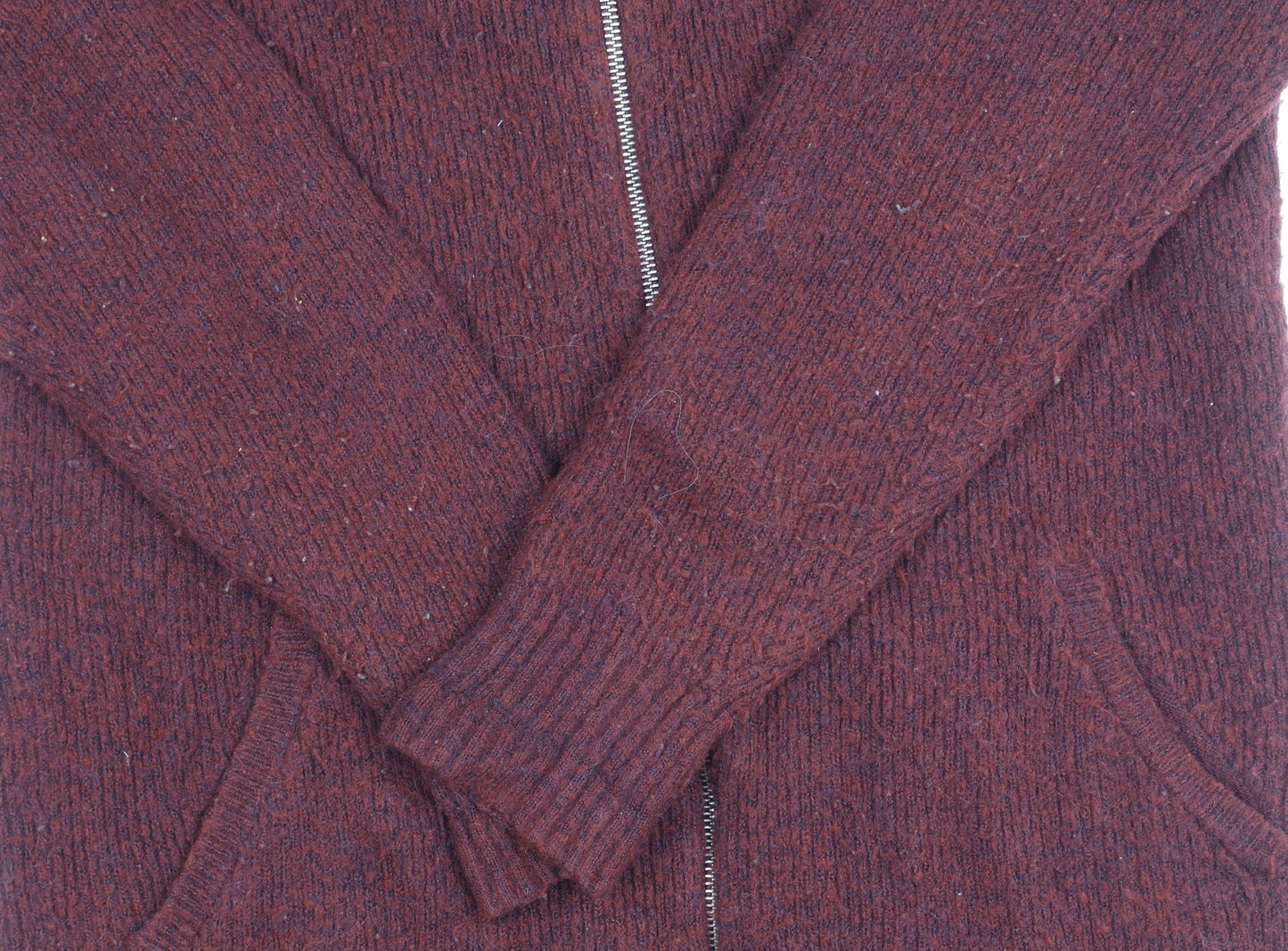 Levi's Red Full Zip Men's Jumper XS - Warm & Stylish