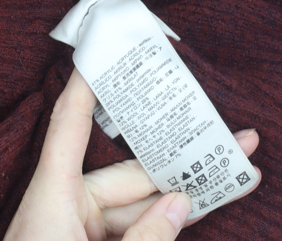 Levi's Red Full Zip Men's Jumper XS - Warm & Stylish