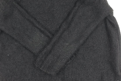 Womens UK Size XS H&M Black Pullover Jumper