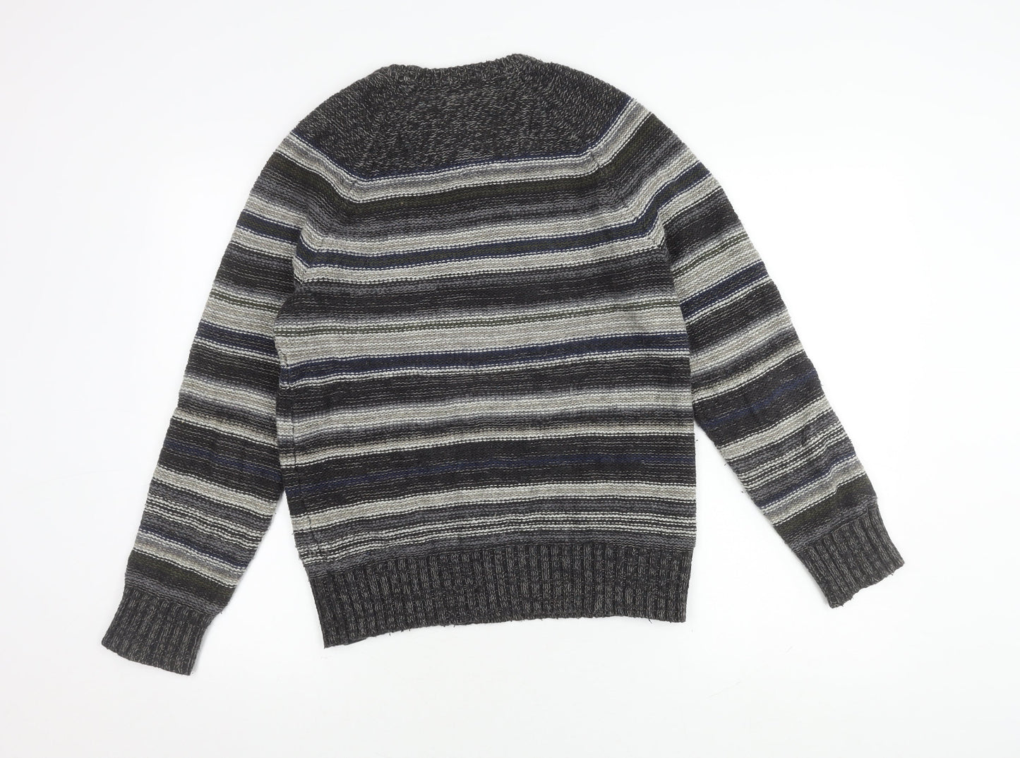 FatFace Men's Multicoloured Striped S Pullover