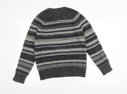 FatFace Men's Multicoloured Striped S Pullover