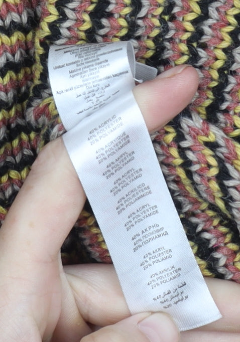 Apricot Women's Multicoloured Geometric Knit Jumper